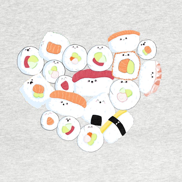 Sushi Love by Jennisney